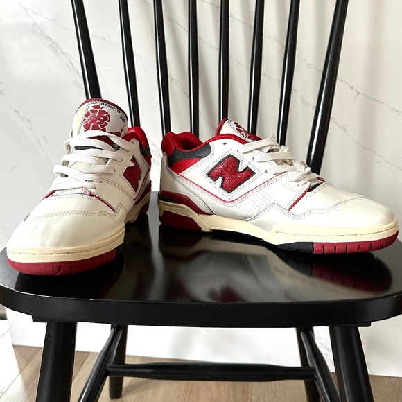 New Balance 550 x Aimé Leon Dore (White Navy Red) main image 5